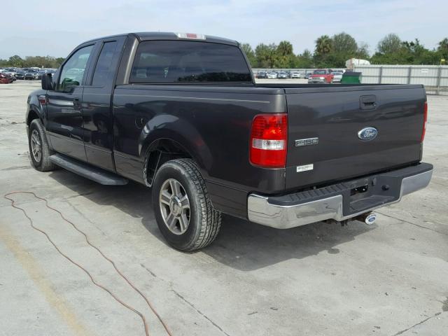 1FTRX12W57FA94300 - 2007 FORD F150 GRAY photo 3