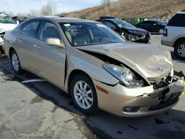 JTHBF30G220074463 - 2002 LEXUS ES 300 GOLD photo 1