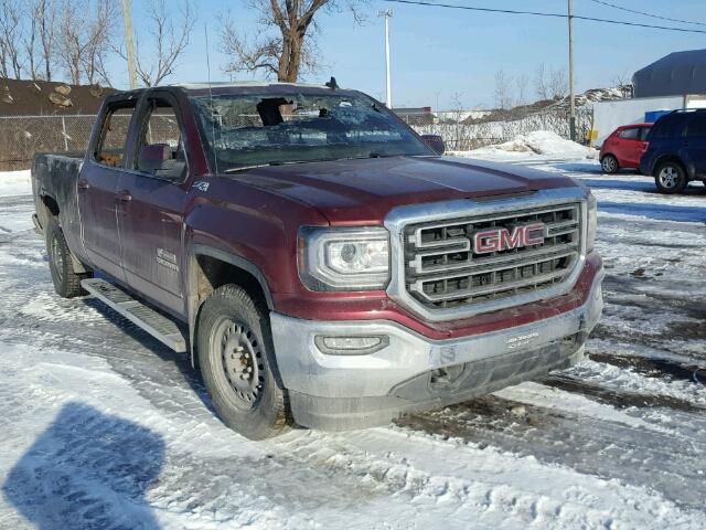 3GTU2MEC5HG283850 - 2017 GMC SIERRA K15 BURGUNDY photo 1