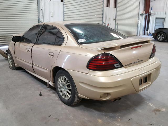 1G2NE52EX5M214902 - 2005 PONTIAC GRAND AM S GOLD photo 3