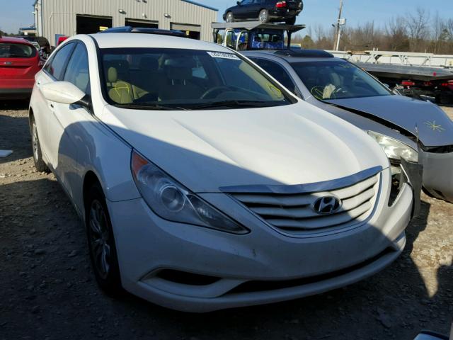 5NPEB4AC6CH328384 - 2012 HYUNDAI SONATA GLS WHITE photo 1