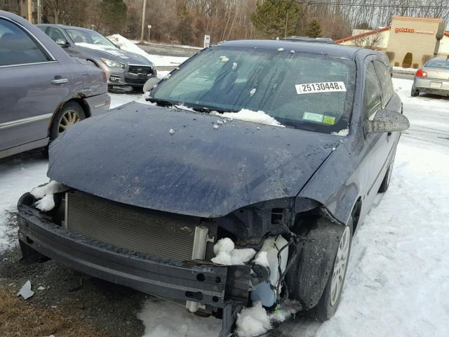 1G1AT58H297290306 - 2009 CHEVROLET COBALT LT BLUE photo 2