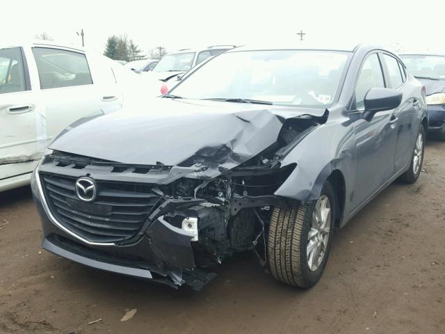 JM1BM1W79E1155672 - 2014 MAZDA 3 GRAND TO GRAY photo 2