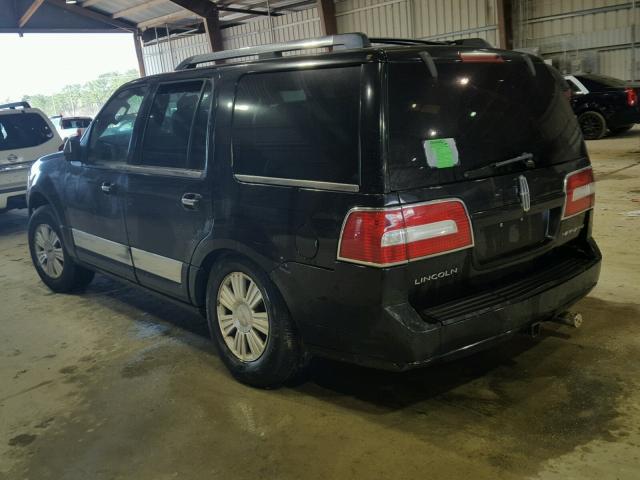 5LMFU27567LJ18700 - 2007 LINCOLN NAVIGATOR BLACK photo 3