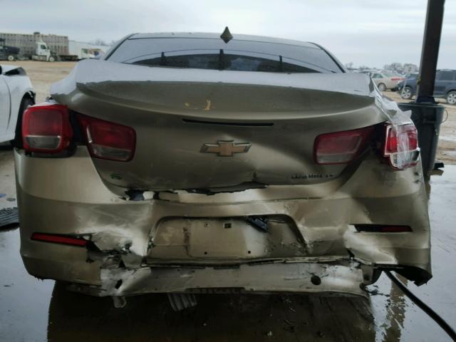 1G11C5SL1EF223385 - 2014 CHEVROLET MALIBU 1LT თაფლისფერი ფოტო 9