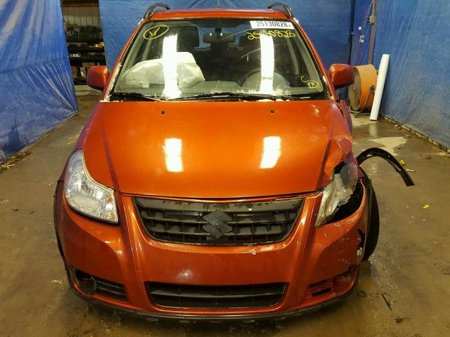 JS2YB5A34D6100064 - 2013 SUZUKI SX4 BASE ORANGE photo 9