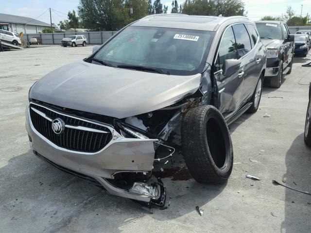 5GAERCKW5JJ145000 - 2018 BUICK ENCLAVE PR BEIGE photo 2