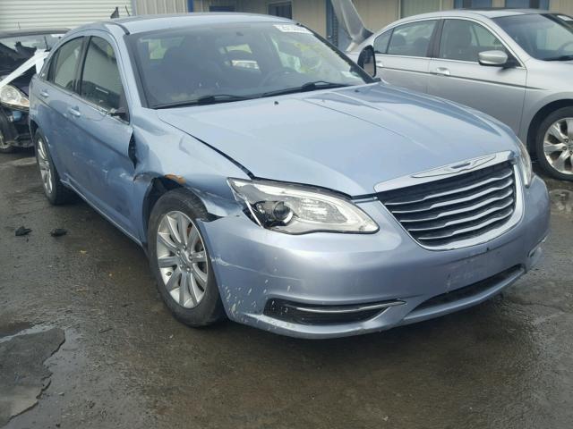 1C3CCBBG0EN114766 - 2014 CHRYSLER 200 TOURIN BLUE photo 1