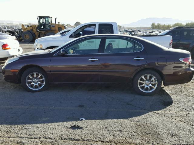 JTHBF30G725008395 - 2002 LEXUS ES 300 MAROON photo 9