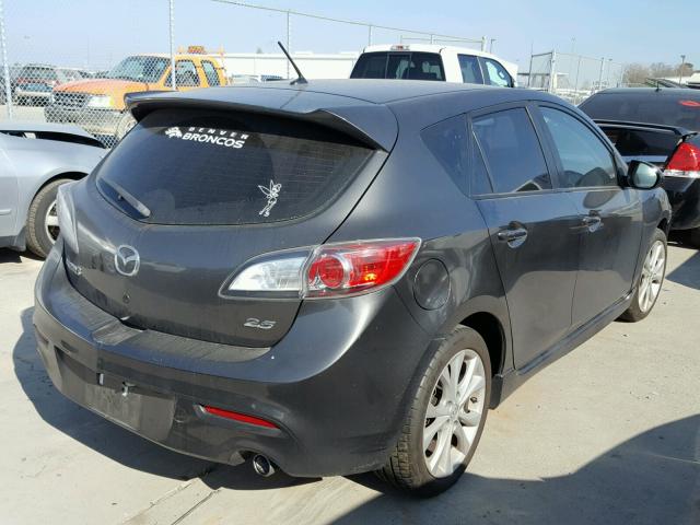 JM1BL1K6XB1411233 - 2011 MAZDA 3 S GRAY photo 4