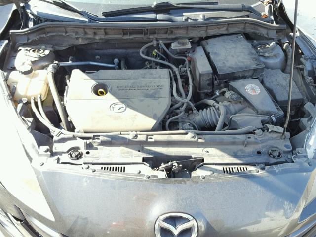 JM1BL1K6XB1411233 - 2011 MAZDA 3 S GRAY photo 7