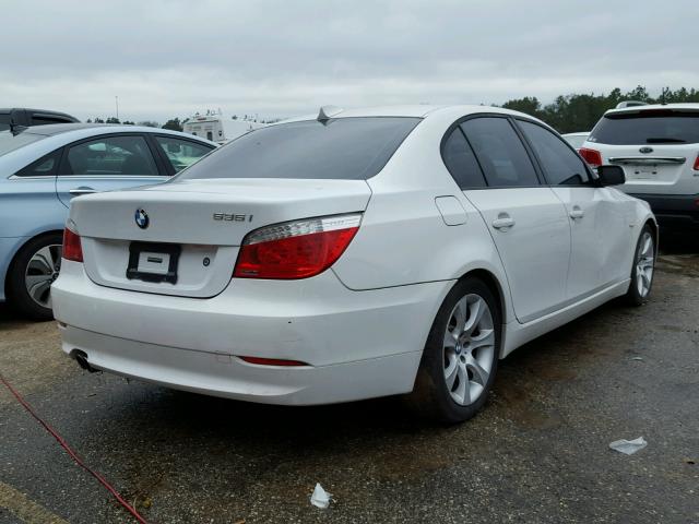 WBANW13568CZ74543 - 2008 BMW 535 I WHITE photo 4