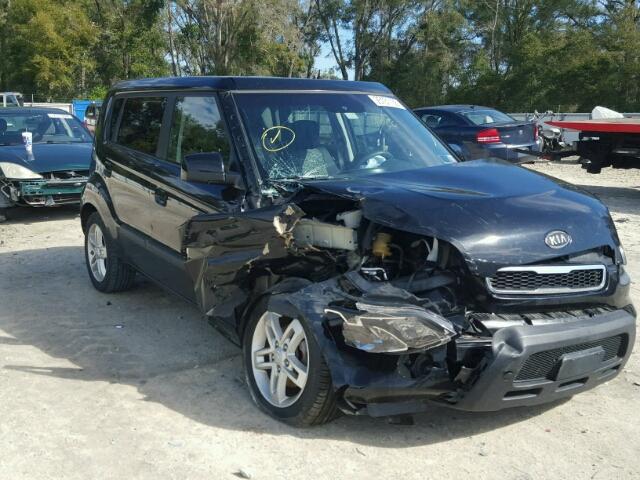 KNDJT2A26A7700332 - 2010 KIA SOUL + BLACK photo 1