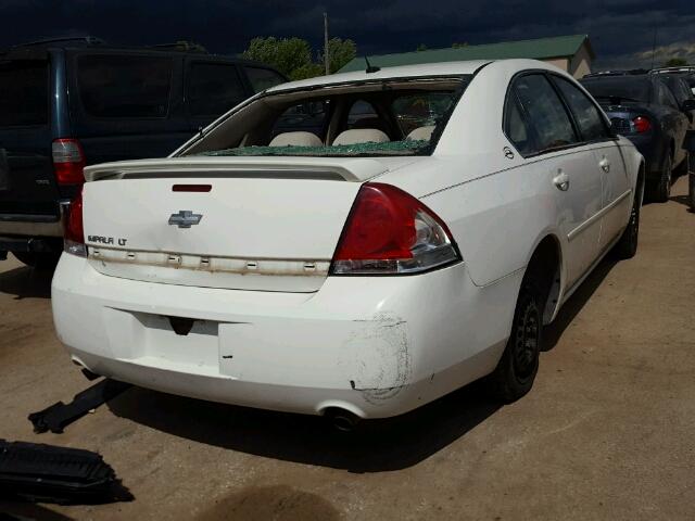 2G1WC581269122734 - 2006 CHEVROLET IMPALA LT WHITE photo 4