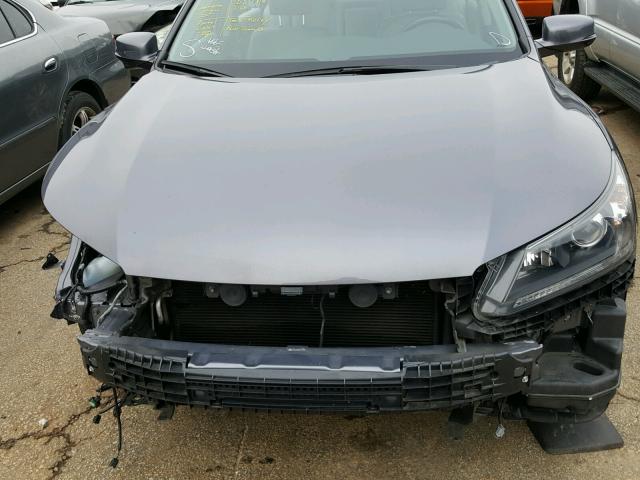 1HGCR2F82FA145928 - 2015 HONDA ACCORD EXL GRAY photo 9