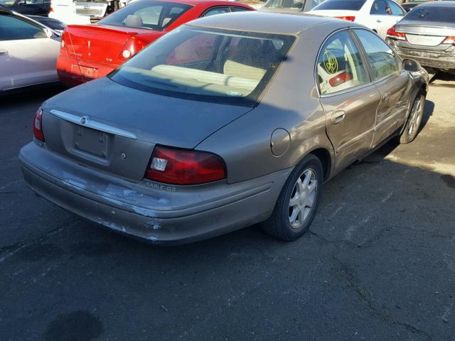 1MEFM50U03G625233 - 2003 MERCURY SABLE GS BEIGE photo 4