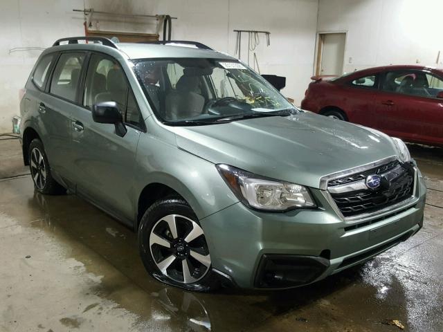 JF2SJABC3JH428796 - 2018 SUBARU FORESTER 2 GREEN photo 1