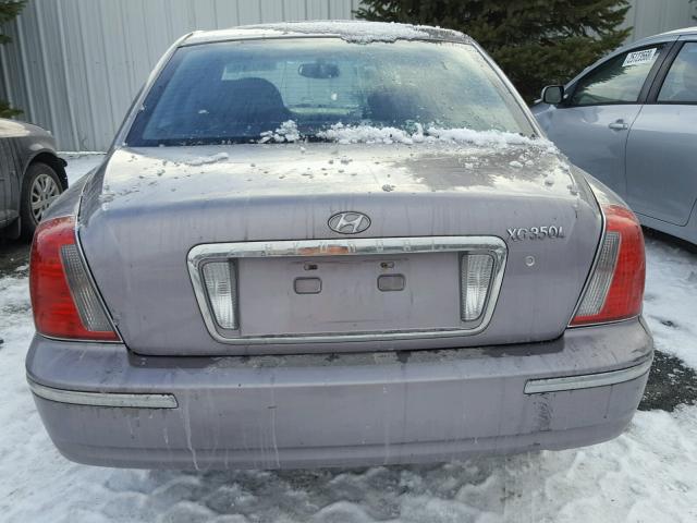 KMHFU45E35A424781 - 2005 HYUNDAI XG 350 GRAY photo 9