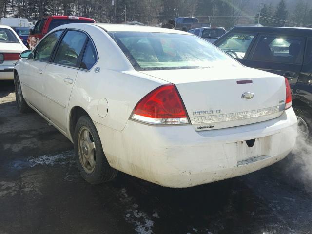 2G1WT55K979210727 - 2007 CHEVROLET IMPALA LT WHITE photo 3