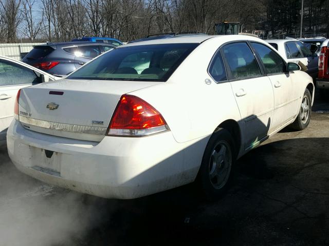 2G1WT55K979210727 - 2007 CHEVROLET IMPALA LT WHITE photo 4