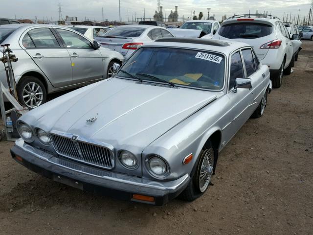 SAJAV134XHC473054 - 1987 JAGUAR XJ6 SILVER photo 2