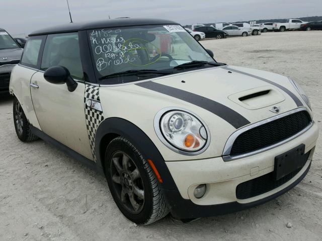 WMWMF73529TW86342 - 2009 MINI COOPER S CREAM photo 1