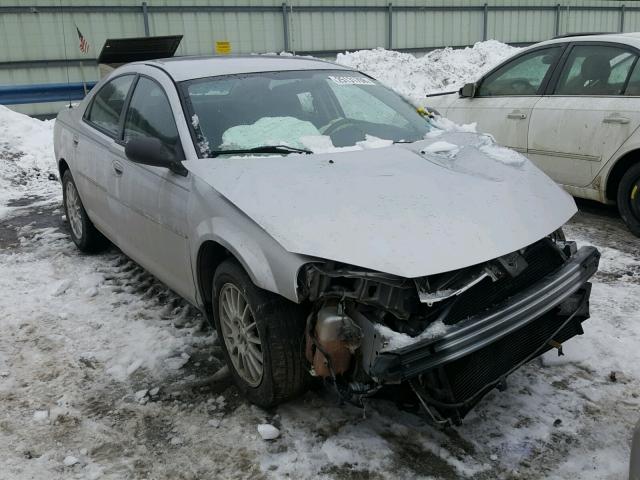 1C3EL46X74N370819 - 2004 CHRYSLER SEBRING LX SILVER photo 1