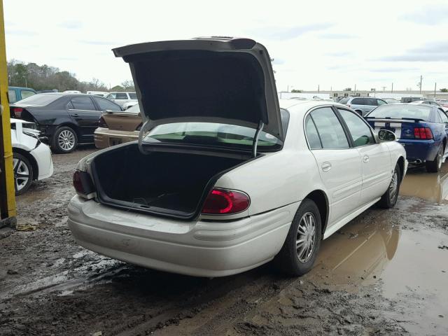 1G4HP52K04U138948 - 2004 BUICK LESABRE CU WHITE photo 4