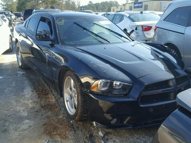 2B3CL5CT1BH552453 - 2011 DODGE CHARGER R/ BLACK photo 1