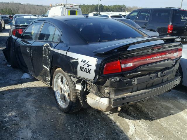 2B3CL5CT1BH552453 - 2011 DODGE CHARGER R/ BLACK photo 3