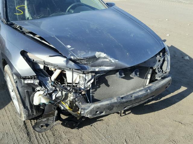 1HGCP26758A014119 - 2008 HONDA ACCORD EX GRAY photo 9