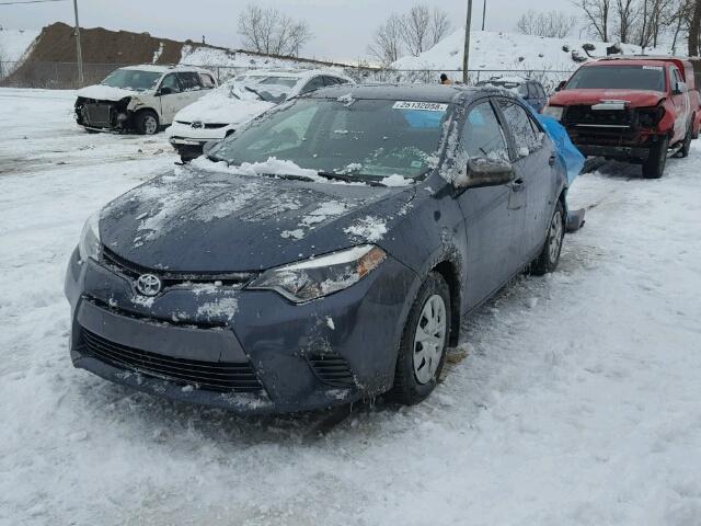 2T1BPRHE5FC389192 - 2015 TOYOTA COROLLA EC 石墨色 照片 2