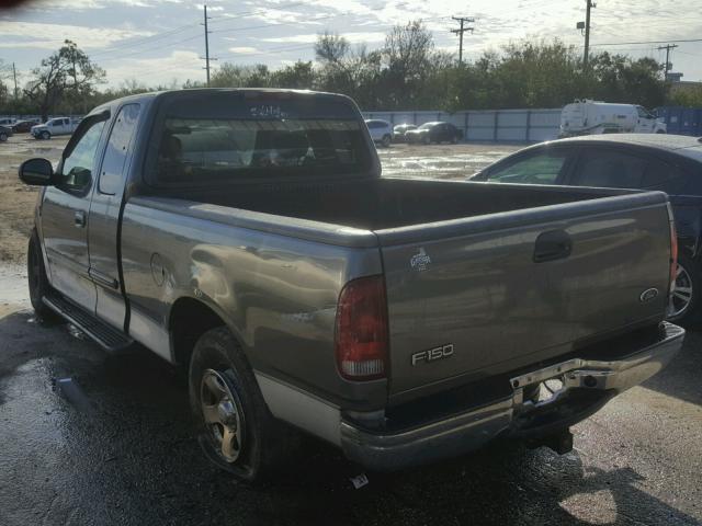 1FTRX17WX2NB77048 - 2002 FORD F150 GRAY photo 3