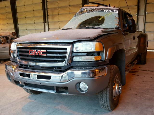 1GTJK33D36F156358 - 2006 GMC NEW SIERRA CHARCOAL photo 2