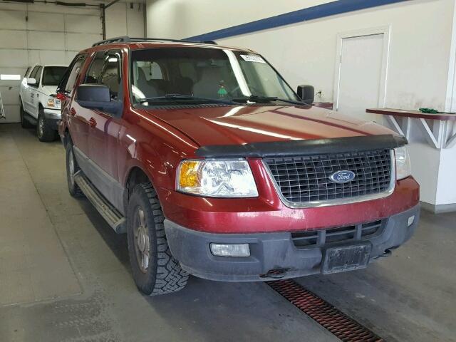 1FMPU16515LB09046 - 2005 FORD EXPEDITION RED photo 1