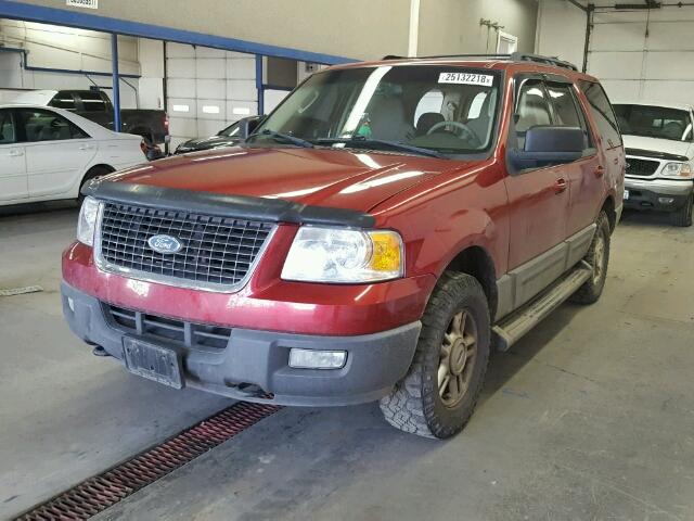 1FMPU16515LB09046 - 2005 FORD EXPEDITION RED photo 2