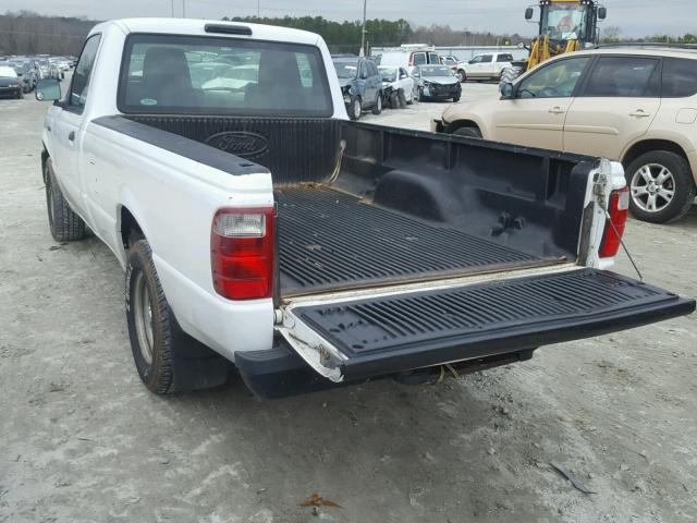 1FTYR10U34PB32149 - 2004 FORD RANGER WHITE photo 3