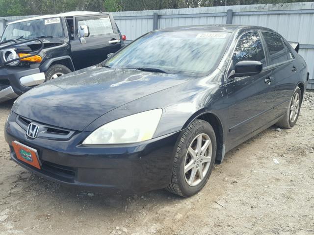 1HGCM66573A052927 - 2003 HONDA ACCORD EX BLACK photo 2