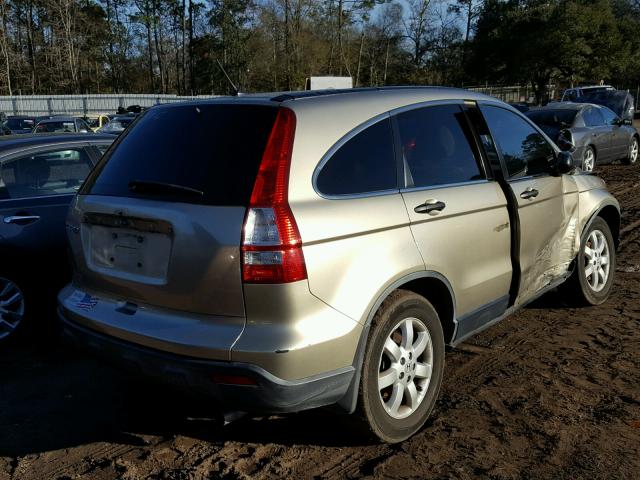 JHLRE38507C075674 - 2007 HONDA CR-V EX GOLD photo 4