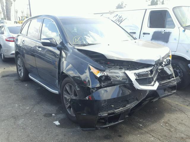 2HNYD2H6XDH501906 - 2013 ACURA MDX ADVANC BLACK photo 1