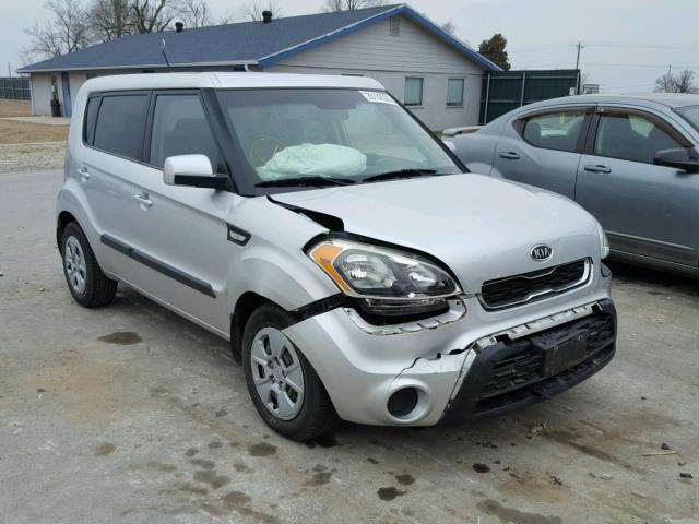 KNDJT2A57C7444733 - 2012 KIA SOUL SILVER photo 1