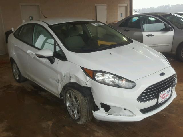 3FADP4BJ8EM201892 - 2014 FORD FIESTA SE WHITE photo 1