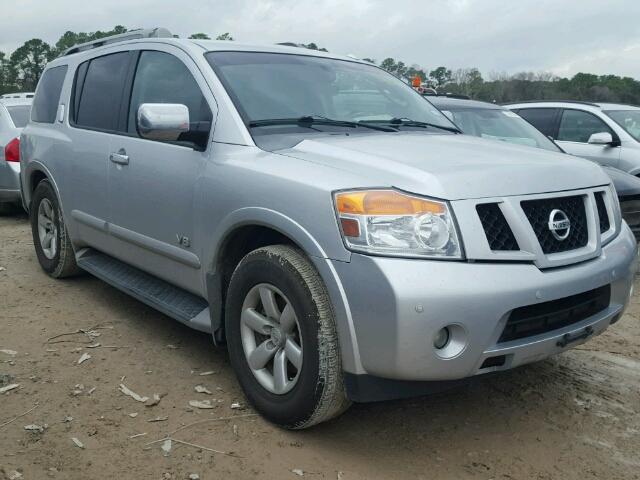 5N1BA08D39N602383 - 2009 NISSAN ARMADA SE SILVER photo 1