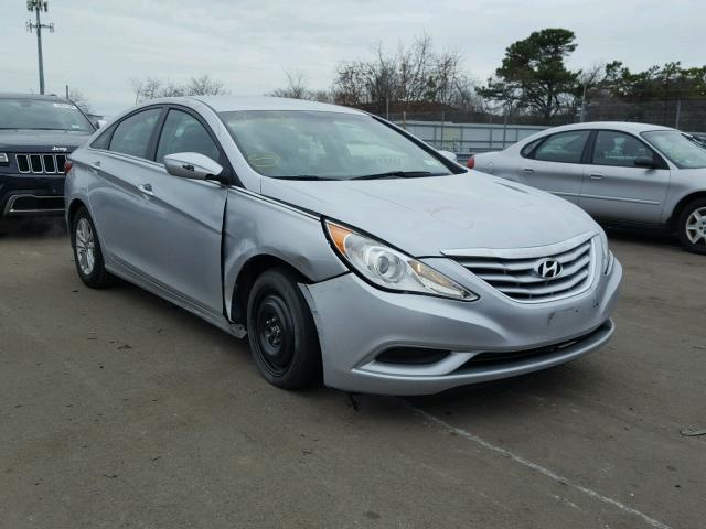 5NPEB4AC0DH754248 - 2013 HYUNDAI SONATA GLS SILVER photo 1