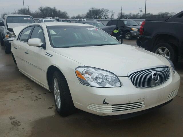 1G4HD57M39U126545 - 2009 BUICK LUCERNE CX WHITE photo 1