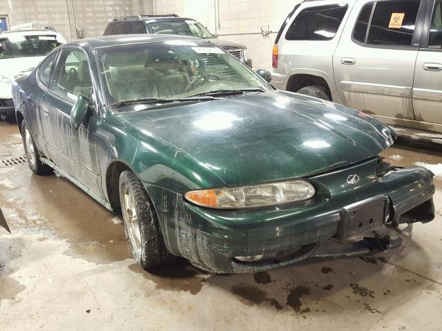 1G3NL12E01C263553 - 2001 OLDSMOBILE ALERO GL GREEN photo 1