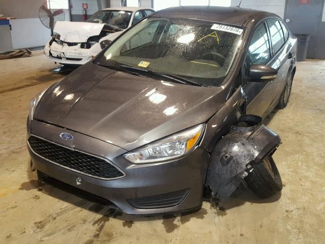 1FADP3F24FL216163 - 2015 FORD FOCUS SE GRAY photo 2