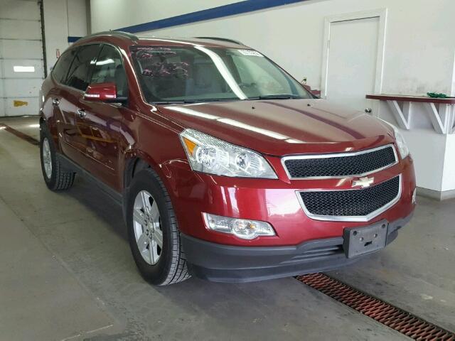 1GNKVGEDXBJ117703 - 2011 CHEVROLET TRAVERSE L RED photo 1