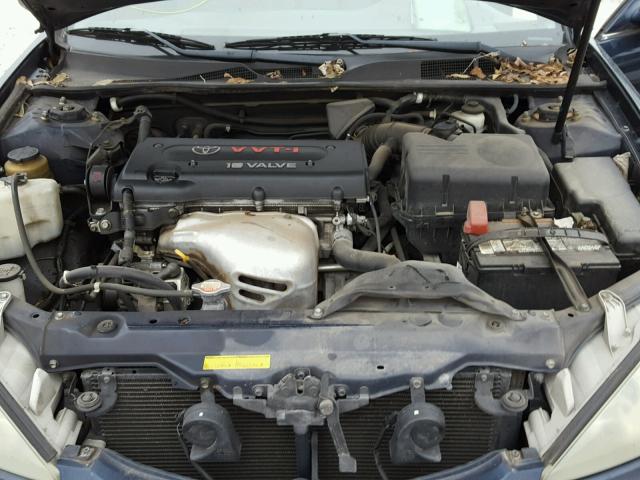 4T1BE32KX3U237081 - 2003 TOYOTA CAMRY LE BLUE photo 7