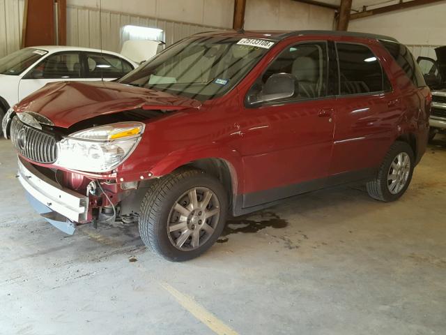 3G5DA03L96S595220 - 2006 BUICK RENDEZVOUS RED photo 2